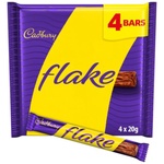 Cadbury Flake Chocolate Bar 4 Pack (20 g)